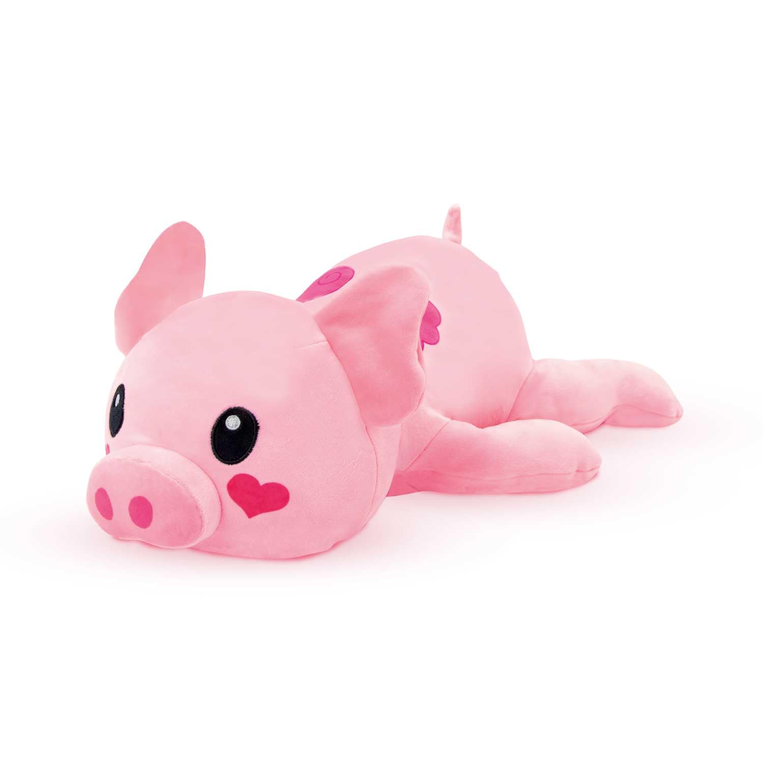 CRAZE DreamHugs Oinky Pig Plush – Weighted Kawaii Plushies, Soft Stuffed Animal Cuddly Toy for Stress Relief & Calming, Cute Plushy Gifts for Kids & Adults, Pink
