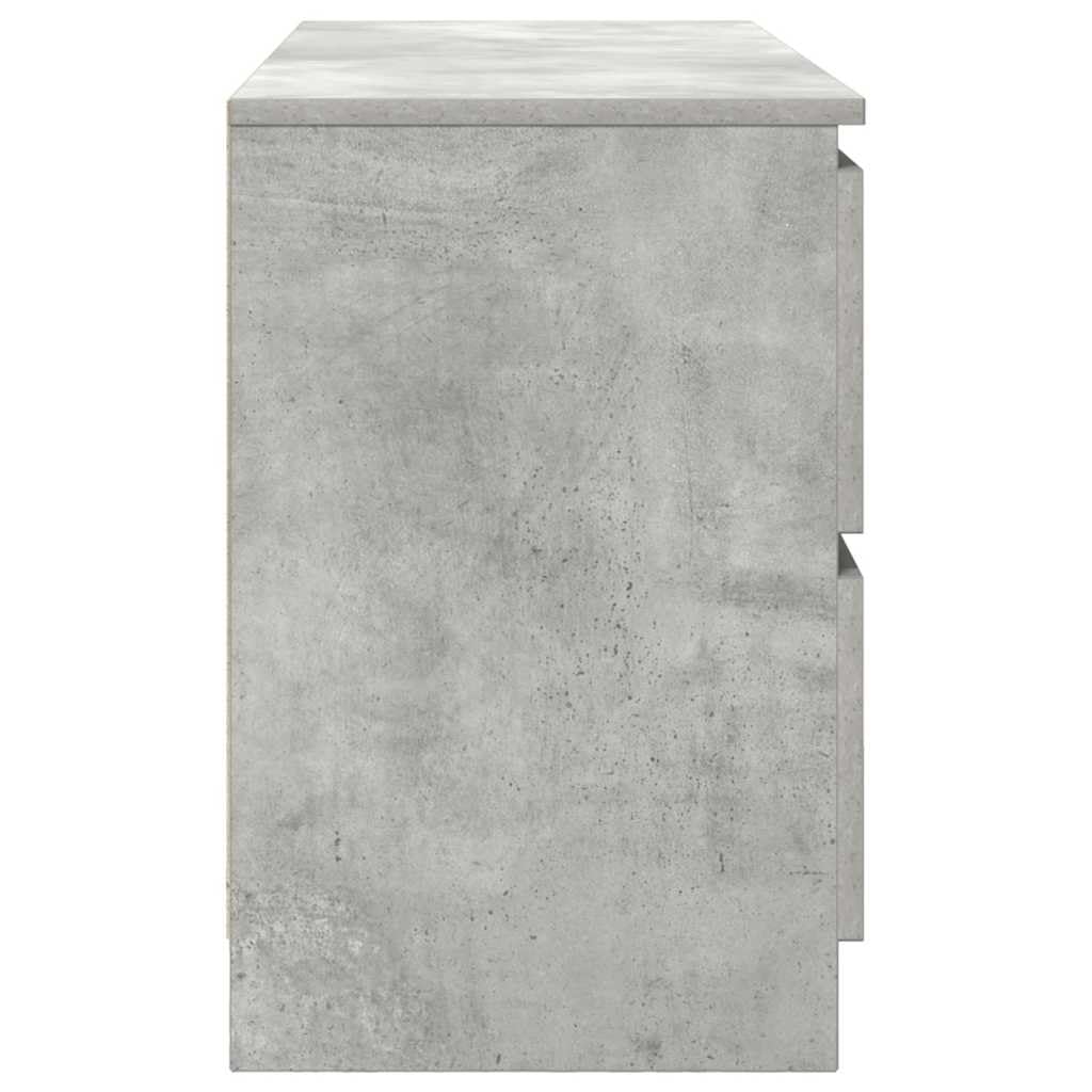 Mobile TV vintage rustico effetto legno console console con cassetti 40 x 35 x 54 cm durevole MDF elegante mensola TV per soggiorno