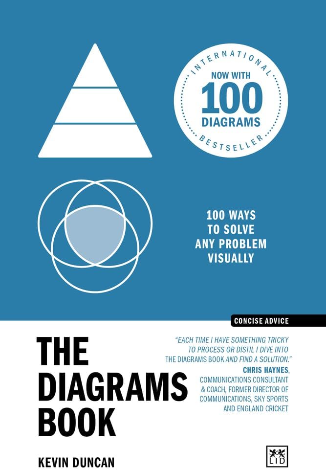The Diagrams Book: 50 Ways to Solve Any Problem Visually (Concise Advice Lab) Hardcover – October 27, 2022