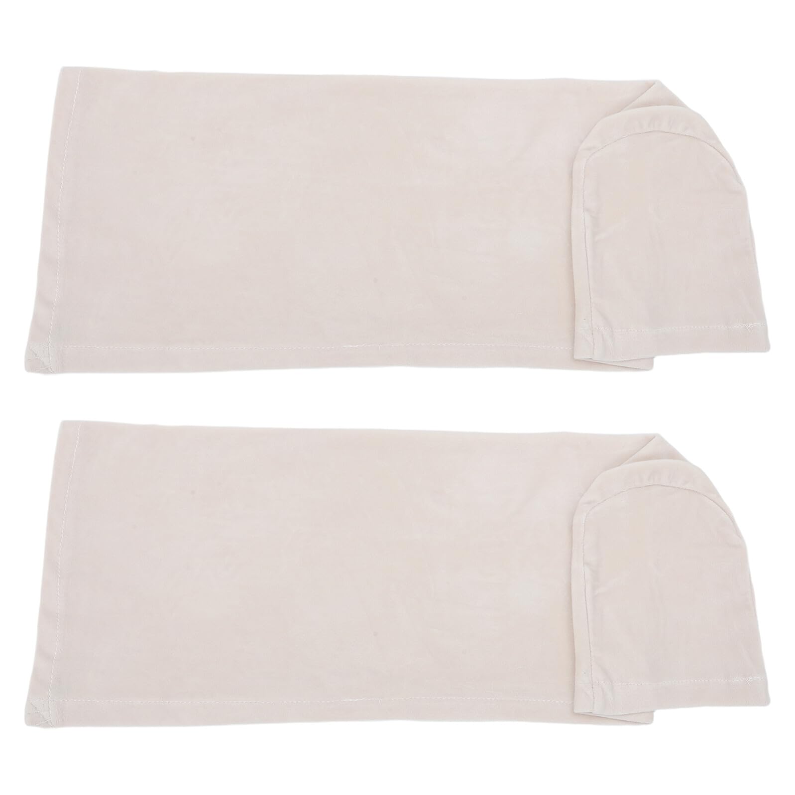 2 Fundas de Terciopelo para Reposabrazos de Sofá Lavables 1