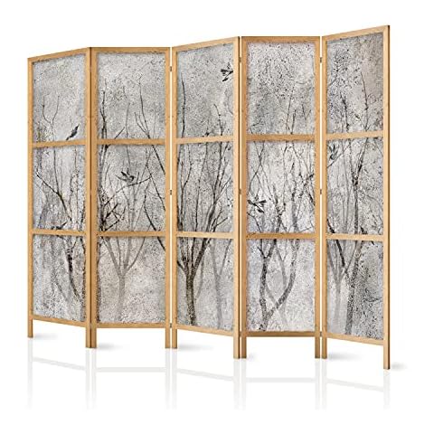 murando - Biombo XXL Parajo Bosque Hojas Botanical Cover