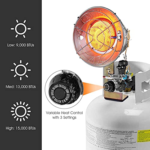 COSTWAY-15000-BTU-Propane-Tank-Top-Heater-Portable-Heater-with-Safety-Shut-off-Valve-and-Tip-over-Switch-CSA-Certification-for-Outdoor-Camping-Deluxe-Propane-Cylinder-not-Included