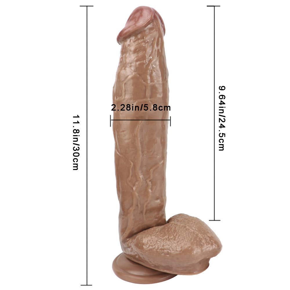 30Cm Đīdò Gīgàntë Rèàlìsťīcò Ānàlè Për Uòmīnī Pènè Đídlò Īn Sīlīcònë Rèàlë Xxl Gròssò Fíntò Për Dònnë Còn Vènťòsà Mòrbīdò Dídò Për Dònnà Ënòrmë