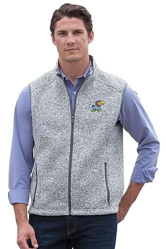Men's Collegiate Premium Summit Sweater Fleece Vest