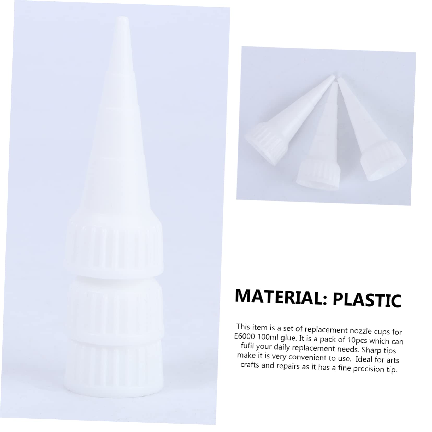 Lot De 10 Flacons Souples Avec Applicateur Aiguille - Pour Colle, Peinture, Lubrifiants Fins