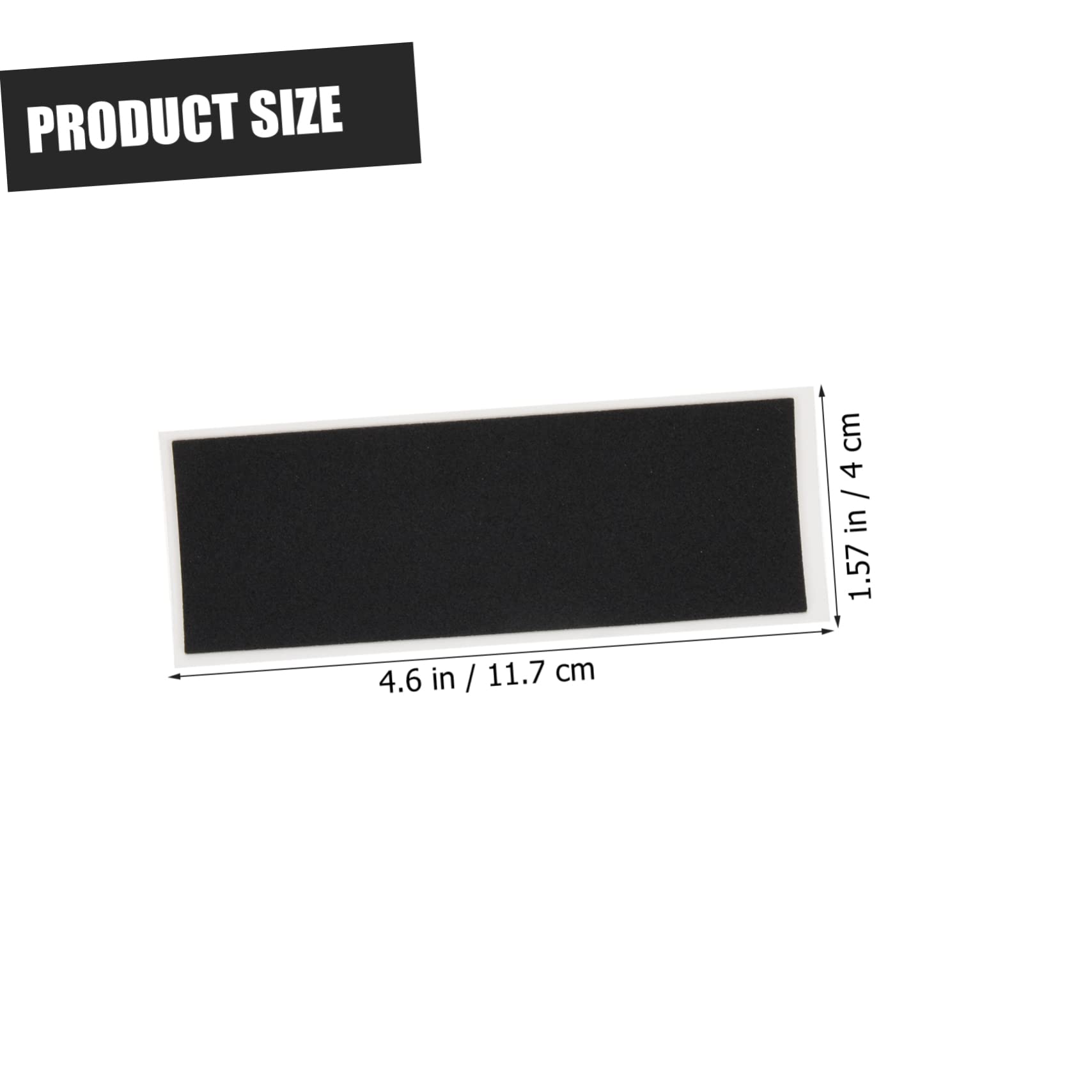 SUPVOX 10Pcs Grip Tape Non Slip Stickers for Finger Skateboards Slip Pads Flexible and Safe Foams Material for Accessories