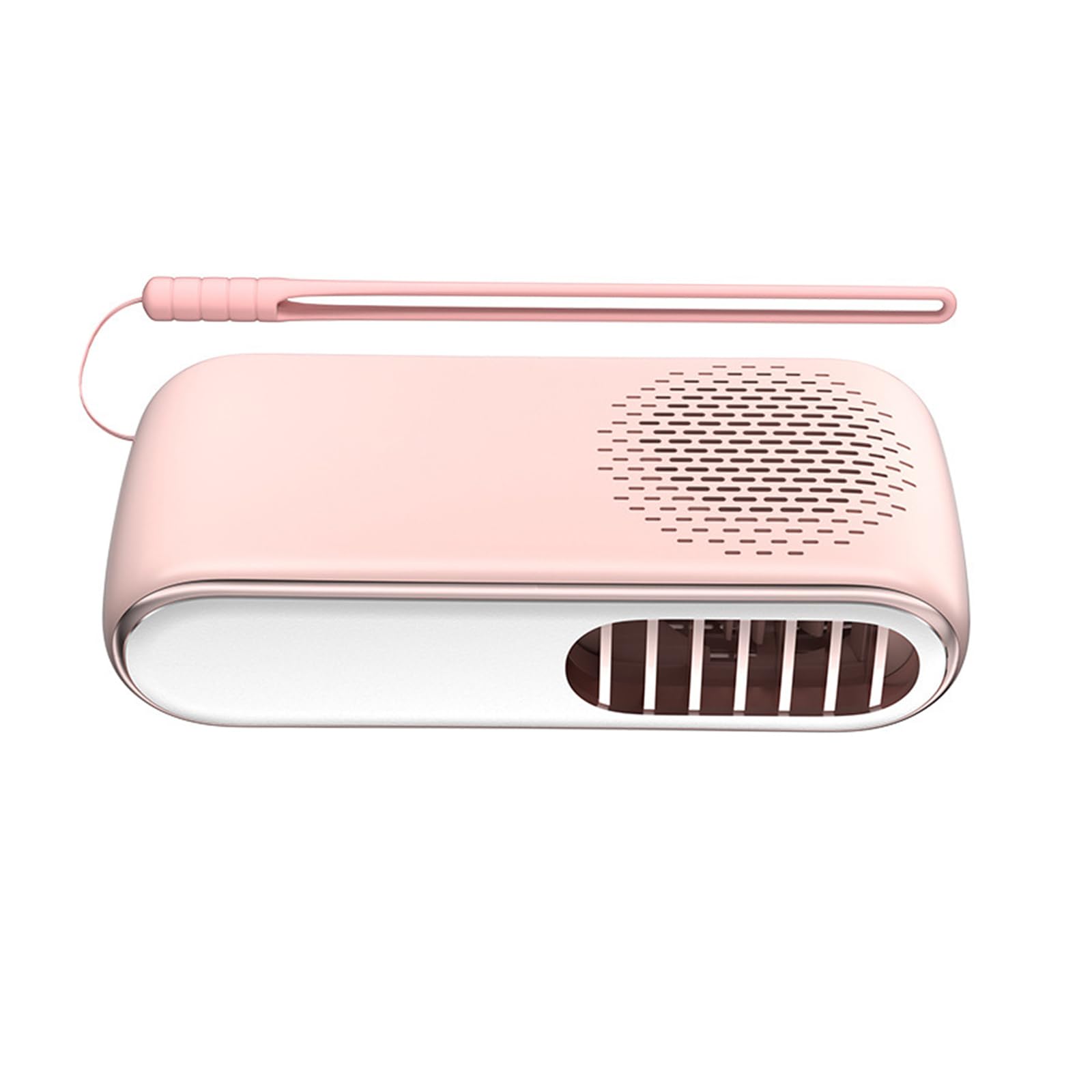TAZIZI Rechargeable Bladeless Air Circulator, Ultra-Quiet Portable Fan with ABS Construction, Ideal for Home Outdoor Activities Quiet Cooling Fan