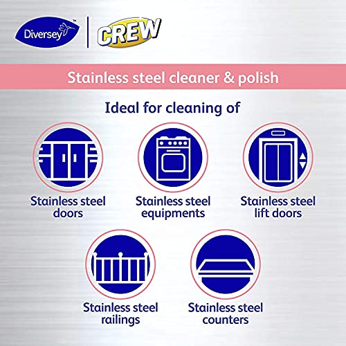 Image of Crew Stainless Steel cleaner & Polish 4Litre product from Diversey