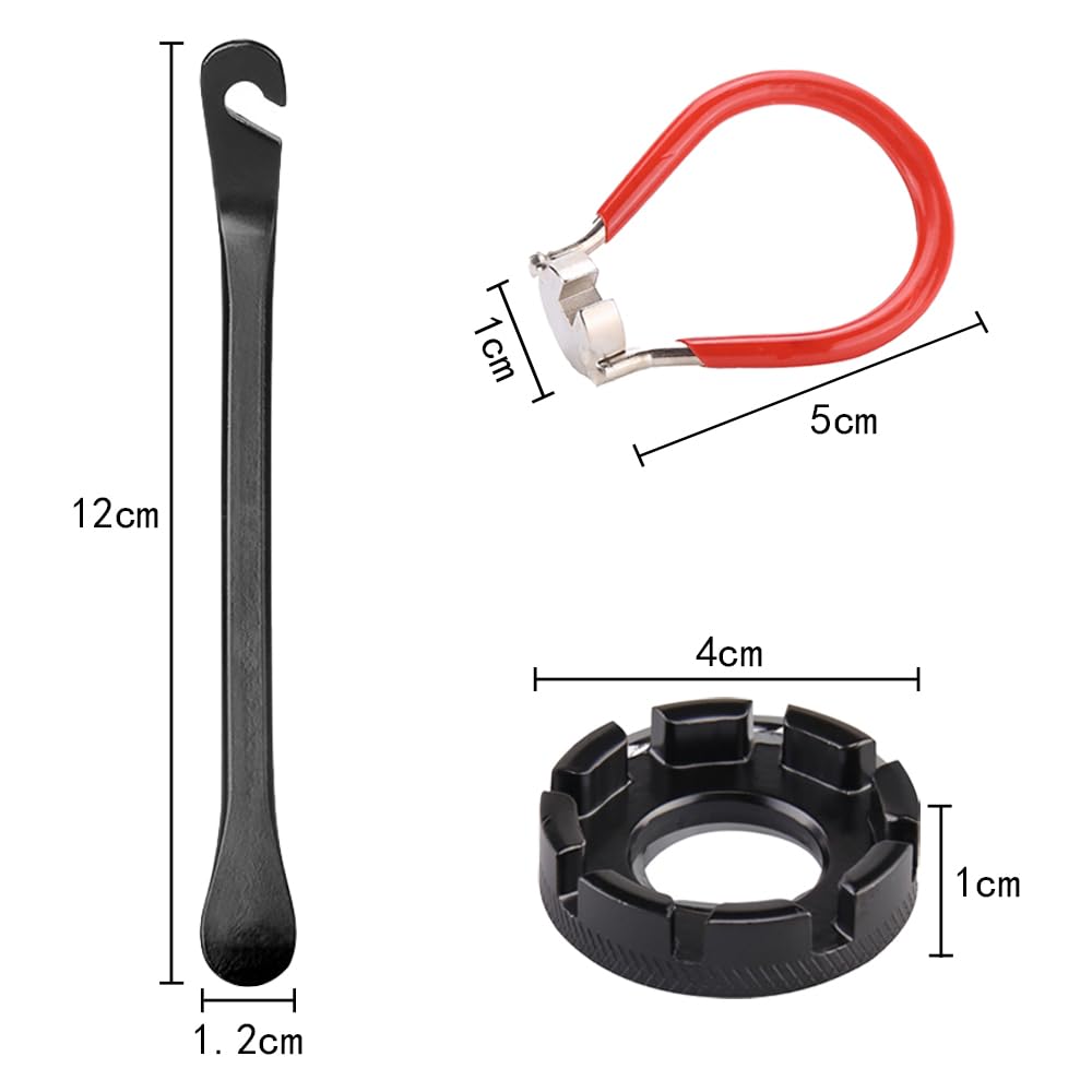 TRKETK 4 Pcs Bicycle Spoke Wrench Tool - Image 2
