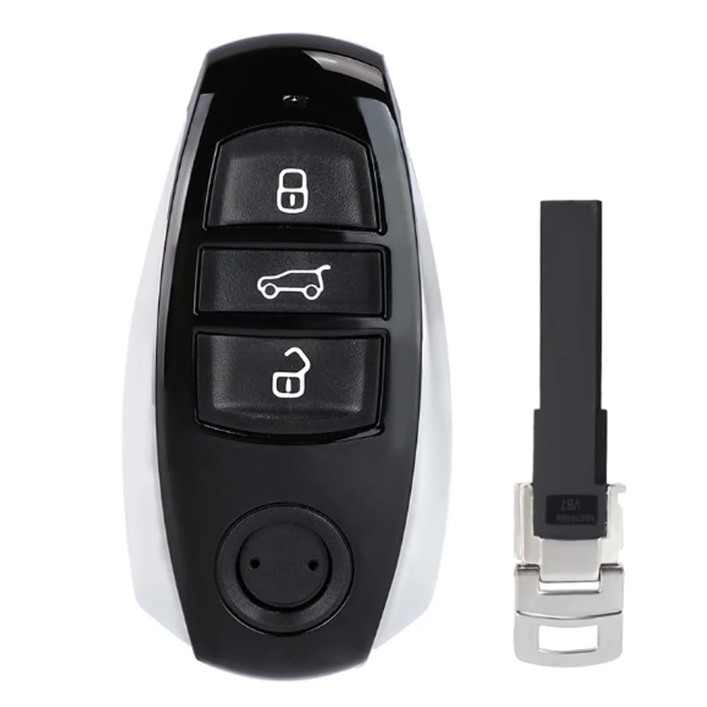 für VW Touareg 2010-2014 HitagCVGA PCF7945AC Chip 433Mhz 868Mhz Smart Remote Autoschlüsselanhänger 3 Tasten (868MHz)