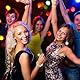 GUTERTOP 3Er-Pack Discokugel Kostüm Damen, Discokugel Ohrringe für Damen und Mädchen Retro Disco Motto Party Kostüm Zubehör