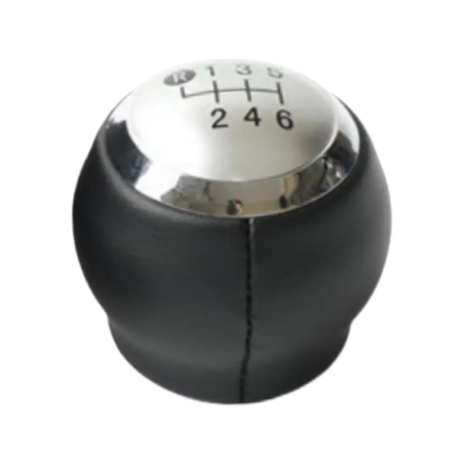 Lvgvzttgkm 6 Speed Silver Performance Shift Lever Knob For Toyota Avensis Iii T27 (2008-2015)