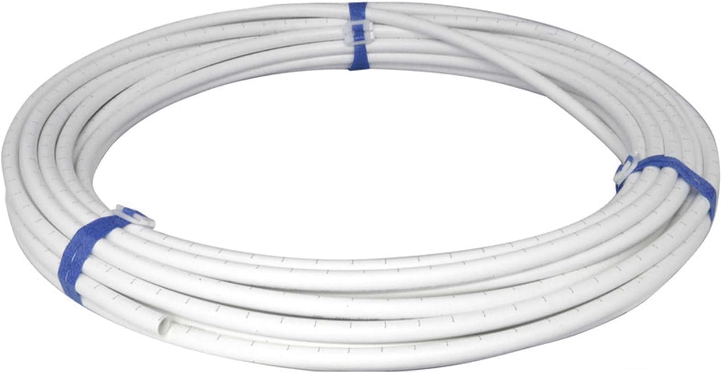 PEX Barrier Pipe Coil- 22mm X 25 (White)