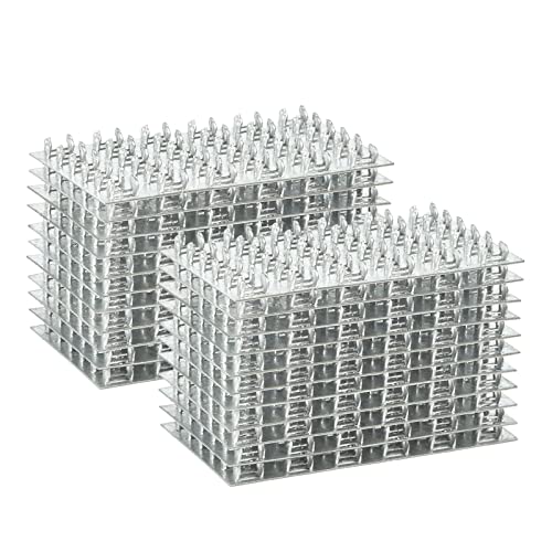 MOZCORN 20 Pack Truss Plates 3x6, Pronged Truss Mending Plate