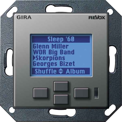 Preisvergleich Produktbild Gira 053920 Displayeinheit Revox M 217 Gira E22 Edelstahl