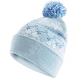 [MESUCA] ディズニー ニット帽，アナと雪の女王 エルサ ニット帽 メンズ レディース 大きめ アウトドア 人気 防寒 防風 通気性 伸縮性 肌に優しい 柔らかい 抗菌防臭 無地 春 秋 冬 旅行 男女兼用 通勤通学 (JP, アルファベット, Free Size, 青です)