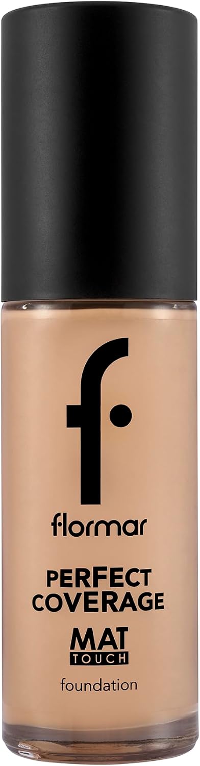 Flormar Mat Touch E Vitamini İçeren Yüksek Pigmentli & Mat Bitişli Fondöten