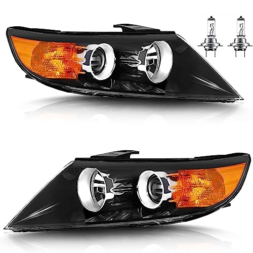 telpo Projector Headlight Assembly Fit For 2011 Kia Sorento 2012 Kia Sorento 2013 Kia Sorento Passenger and Driver Side