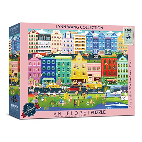 Antelope - Rompecabezas de 1000 Piezas para Adultos, Puzzle de Fin de Semana en Amsterdam por Lynn Weilin miniatura 2
