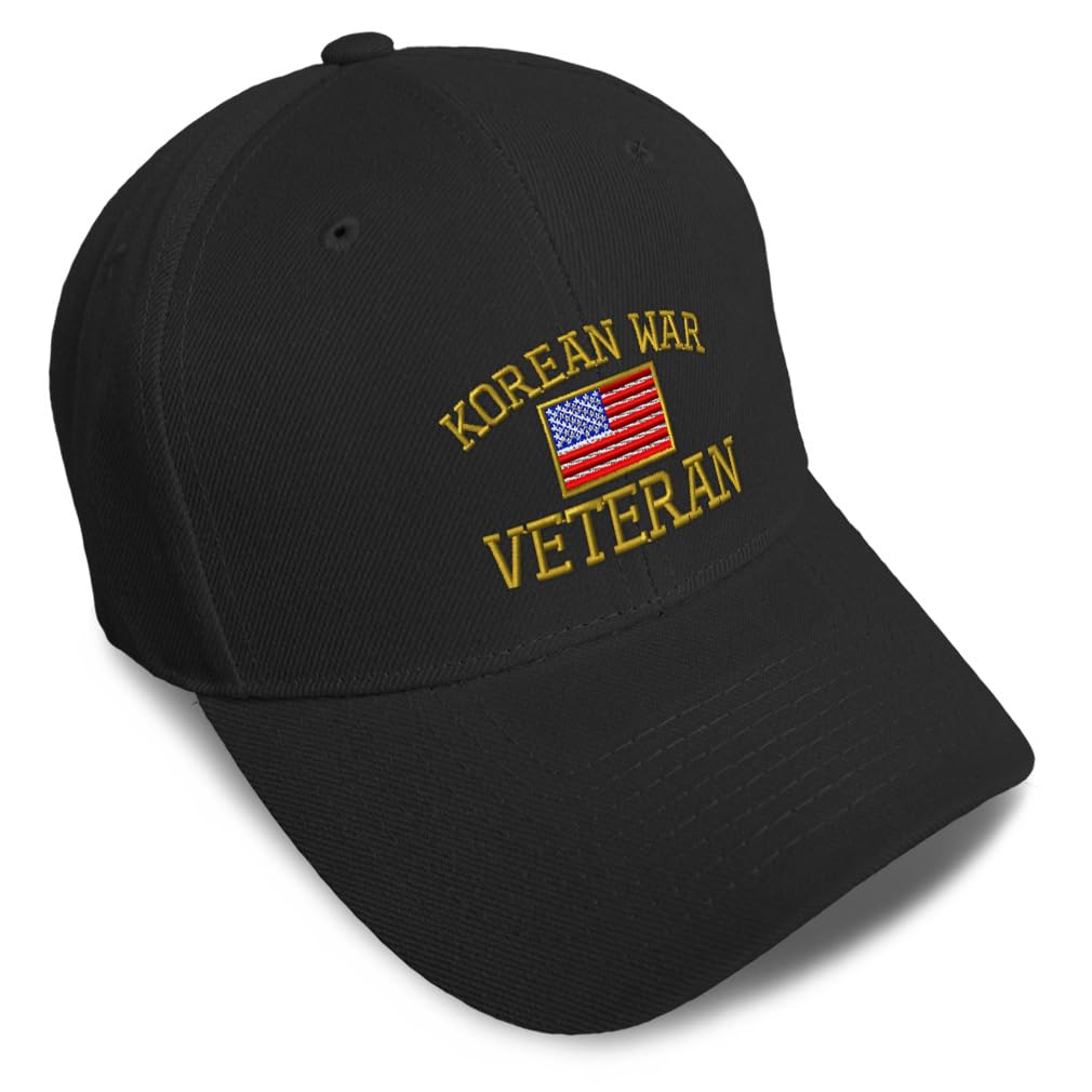 Custom Baseball Cap American Veteran Korean War Korea Hat