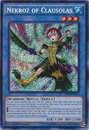 Yu-Gi-Oh! - Nekroz of Clausolas (THSF-EN013) - The...