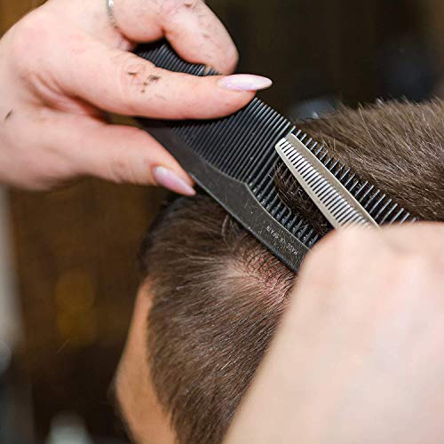Candure Friseurschere & Effilierschere Set Professionelle Haarschneideschere Rostfreier Stahl Haare Schere Schneiden ausdünnen Modellierschere frisör Scheren für Männer, Frauen und Kinder 5.5'