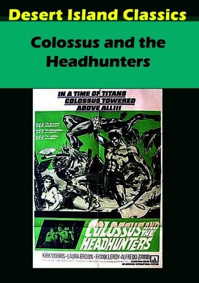 DVD Colossus And The Headhunters de coleccion de cine peplum clasico importado de Italia
