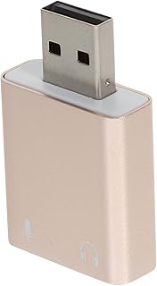 Parliky Computer Adapters for Laptops Adapter Adaptor Microphone Sound Stereo Head Audio Jack With Accessory Aux External To Interface Usb Wireless Usb Adapter Usb