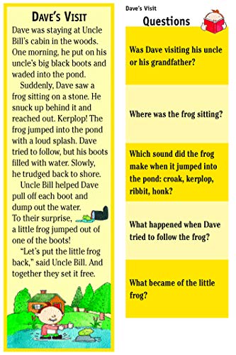 Brain Quest 1st Grade Reading Q&A Cards: 56 Questions and Answers to Challenge the Mind. Curriculum-based! Teacher-approved! (Brain Quest Decks) (Brain Quest Smart Cards) - Image 4