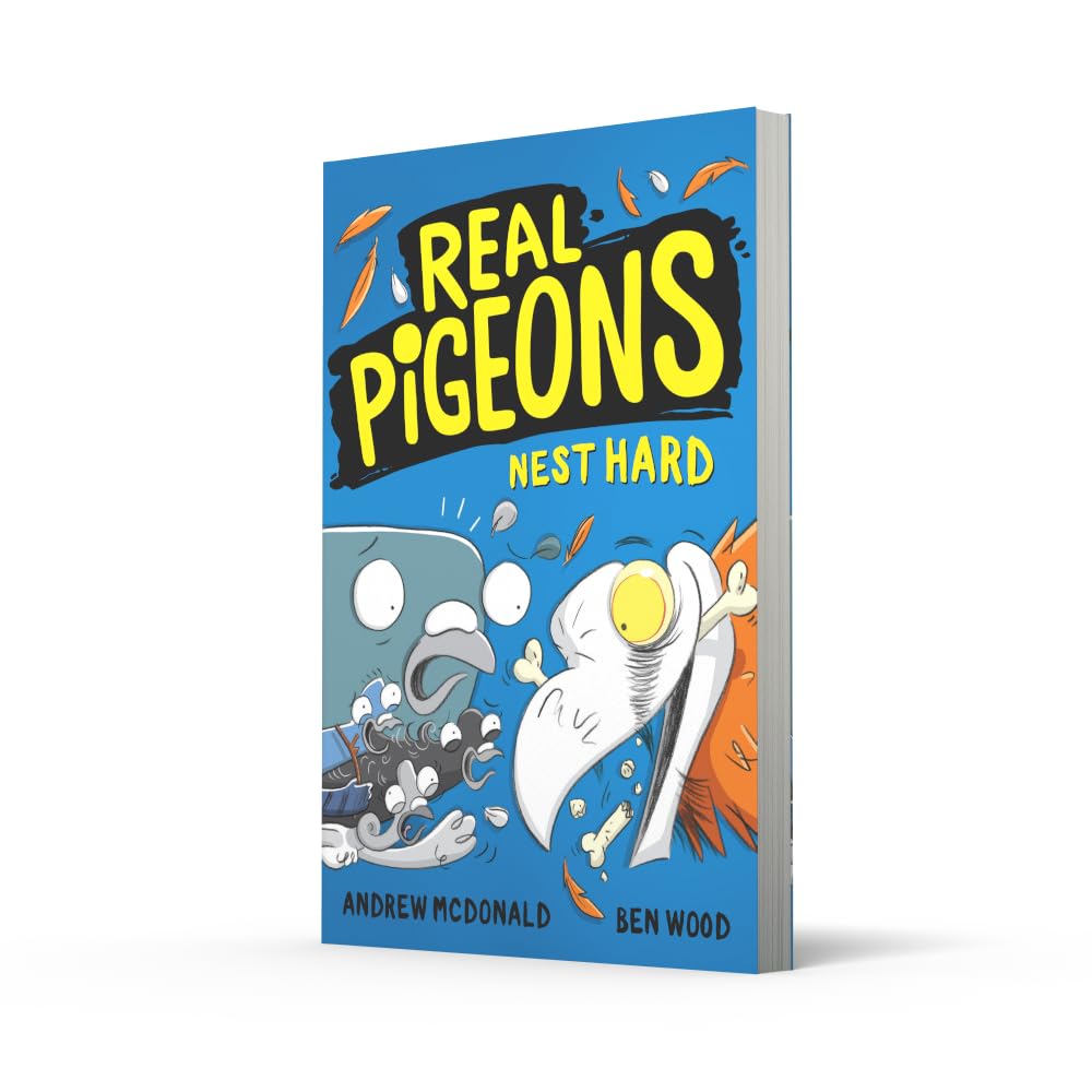 Real Pigeons Nest Hard: Bestselling funny new chapter books in 2022 for kids 5-8, for fans of DogMan. Soon to be a Nickelodeon TV series!