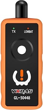 VXDAS GL50448 TPMS Relearn Tool Compatible for GM Chevy Tire Pressure Sensor Reset Activation Tool OEC-T5 for GM/Buick/Chevrolet/Cadillac/Nissan/Series Vehicles 2024 Edition