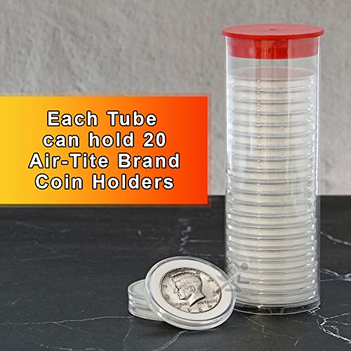 Tubos y portadivisas para monedas de 30mm y tubo almacenamiento miniatura 3