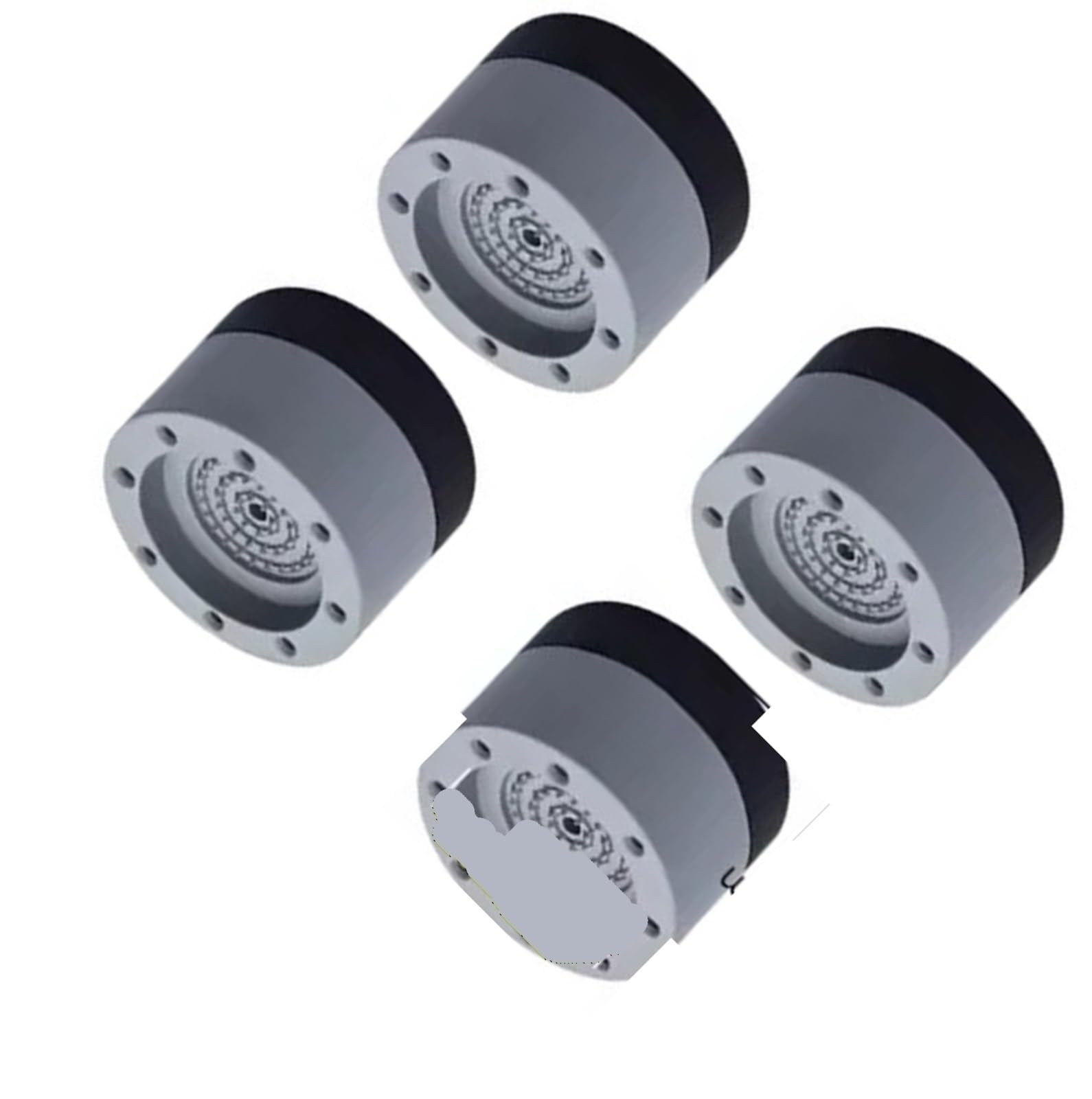 Almohadillas Antivibración For Pies, Alfombrilla De Goma Antideslizante, Soporte Universal Silencioso For Lavadora Y Refrigerador, 4 Uds.