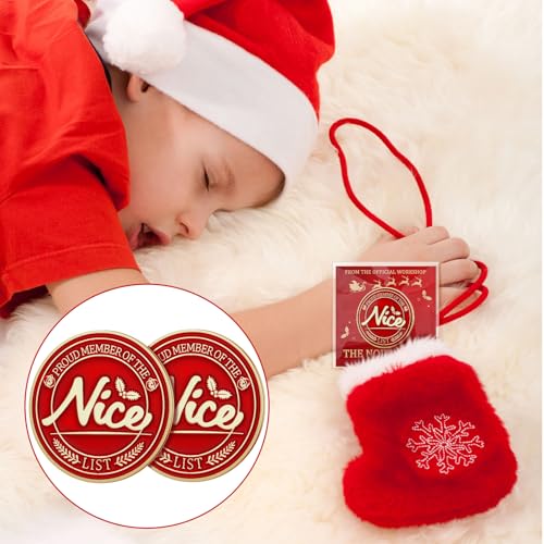 8 Set Santa Nice List Enamel Pins Santa Letter Gift Badge Christmas Enamel Pins from Father Christmas for Christmas Eve Gift Fillers Stocking Fillers4