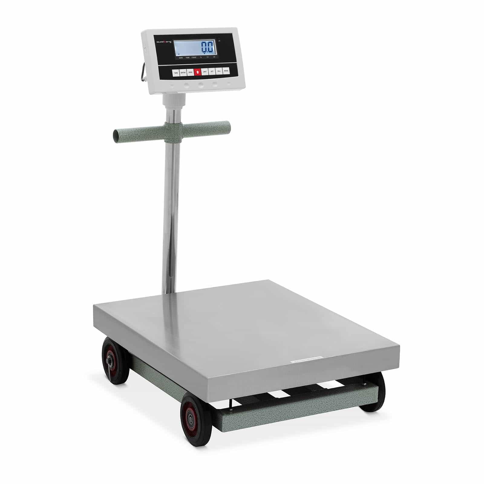 Steinberg Systems SBS-PF-600/100N Bilancia a piattaforma a rotelle 600 kg / 0,1 kg 500 x 600 x 190 mm