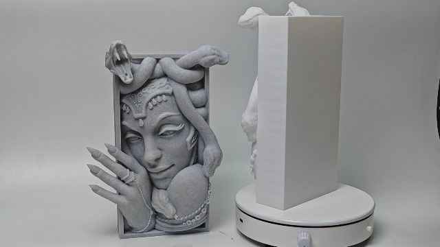 Amazon.com: Medusa 3D Printed Decorative Bookend Lightweight