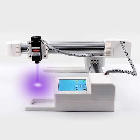 Amazon 3000ｍw レーザー彫刻機 日本発送 レーザー刻印機 デジダルパネル 加工機 卓上 小型 軽量 刻印 機械 高性能 Usb Diyロゴ 木材 プラスチック 竹 ゴム Pcb 皮革 紙 彫刻可能 説明書取り扱い付き Diy 工具 ガーデン