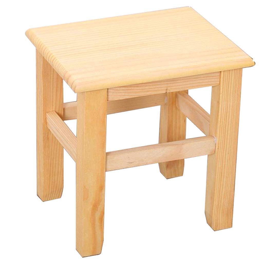 Tabouret de bain en bois massif étanche et sécurisé haut de gamme