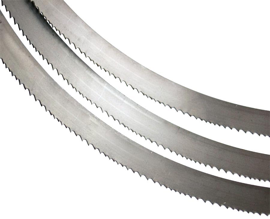 Holzprofi MBS210FH - Hoja de sierra bimetálica (2110 x 20 mm, división de dientes 6/10, hoja de sierra de cinta para metal, fabricada en la UE, para sierra de cinta metálica MBS210FH, puntas de