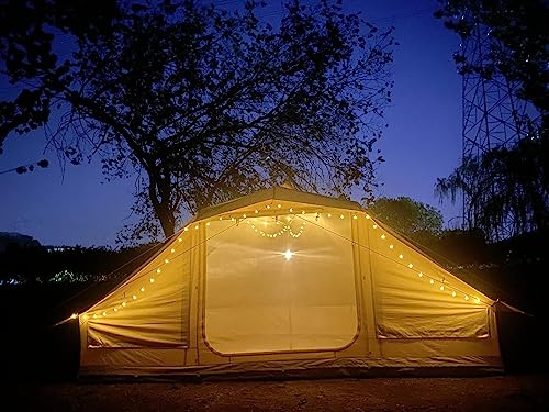 Carpa Camping Familiar Impermeable Algodón 10 Personas miniatura 5