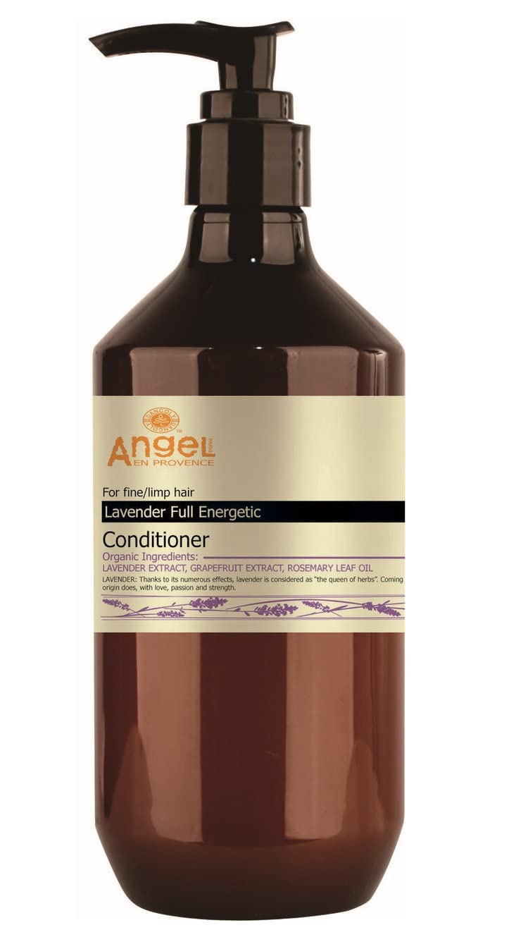 Angel Professional en Provence Lavender Full Energetic Hair Conditioner 400 ML unique formula can thoroughly repair frizzy flat hair while restoring its natural acid-base balance