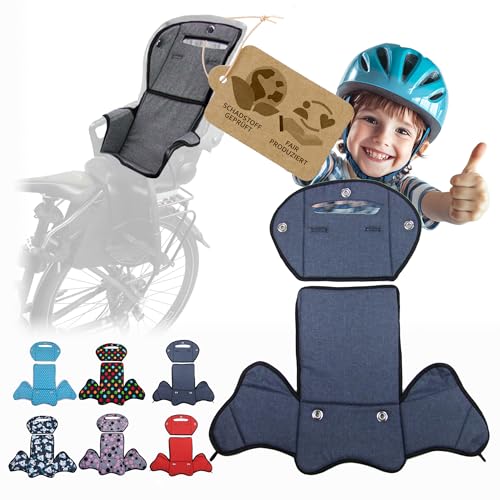 Ersatzbezug Sitzkissen Bezug [Auflage für Kinder Fahrradsitz] kompatibel...