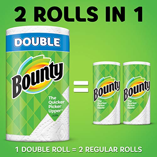 Image of Bounty Select-A-Size Paper Towels, Print, 6 Double Rolls = 12 Regular Rolls