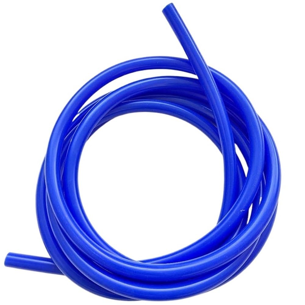 Gohapy Deep Blue Rubber Strip Silicone Tube For Drink Pipe Water Connector, 1Meter Length Hose Abrasion Resistance 1 Piece(,10Mm*13Mm)