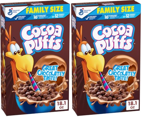 Cocoa Puffs, Chocolatey Breakfast Cereal...