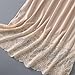 Lorilida Womens Lace Trim Half Slip Long Underskirt Skirt Extenders Anti Static Petticoat Skirt Dress Accessory Nude One Size