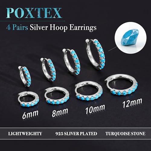 Image of Small Gold Huggie Hoop Earrings Set for Women Men Hypoallergenic 14K Plated Stack Cartilage Earrings, Sterling Silver Multiple Piercing Lightweight Mini Thin Cute Dainty Trendy Jewelry Gifts for Women