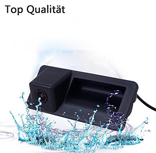 Trunk handle Waterproof 170 reversible vehicle-specific camera integrated into case handle rear view reversing camera for VW A3 A4 A6 A8L VW Tiguan Touareg Sharan Touran Golf VI Variant - Image 4