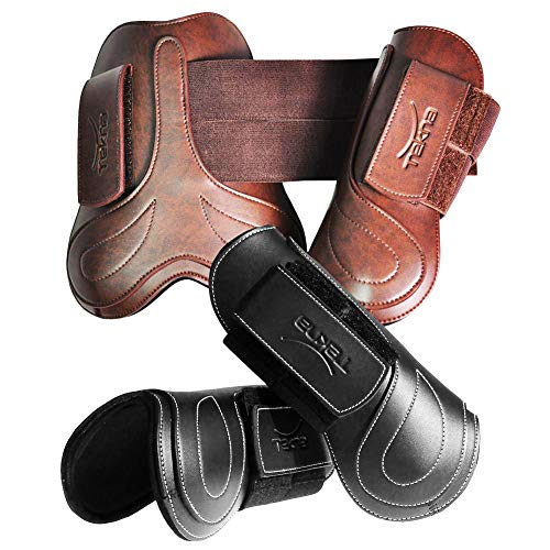 Tekna Open Front Hook and Loop Boots MD Brown - Thumbnail 2
