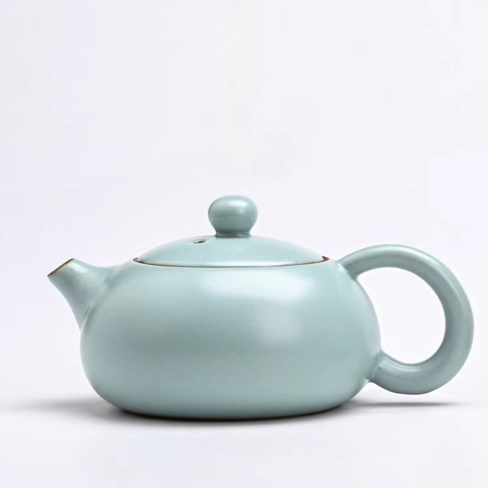 Théière en céramique Xishi Pot 220 ml pour thé oolong et thé vert chinois